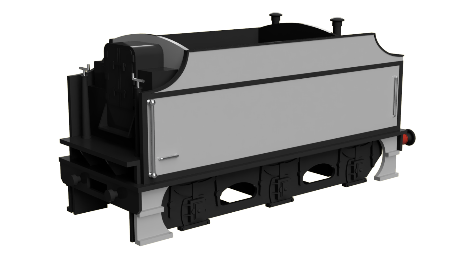 LMS 3500 Gallon Fowler Tender – LazyTerrier & Modrail