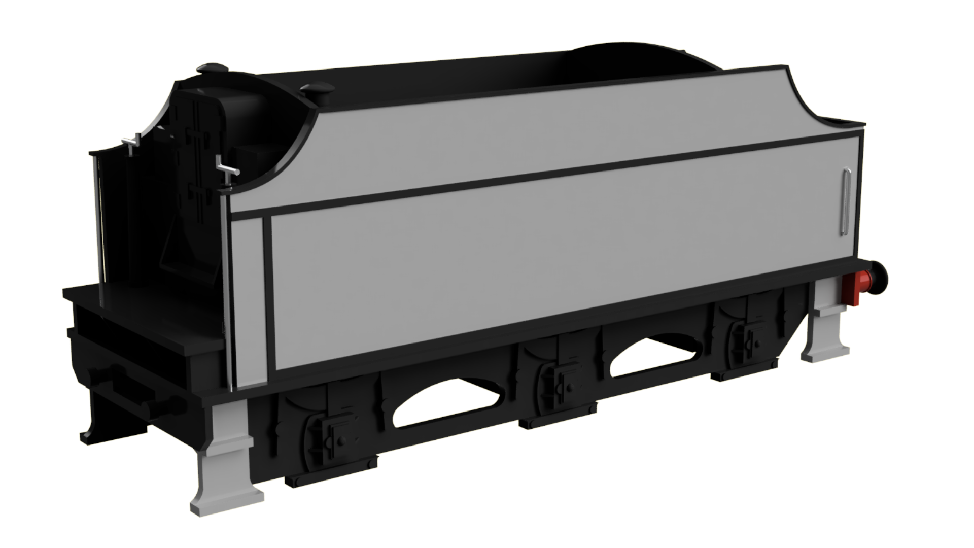 LMS 4000 Gallon Fowler Tender – LazyTerrier & Modrail